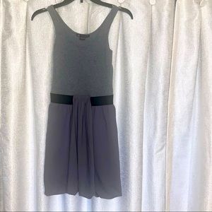 Armani Exchange Gray & Black Dress with pockets. Worn once, new condition
